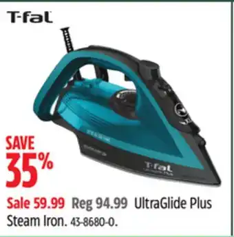 Canadian Tire T-FAL UltraGlide Plus Steam Iron offer