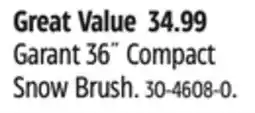 Canadian Tire REFLEX Garant 36˝ Compact Snow Brush offer