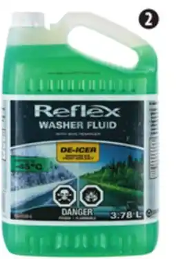 Canadian Tire Reflex All-Season Windshield Washer Fluid offer