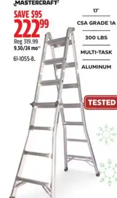 Canadian Tire MASTERCRAFT 9.30/24 mo†† offer