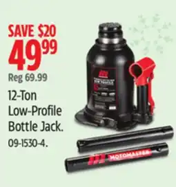 Canadian Tire MotoMaster 12-Ton Low-Profile Bottle Jack offer