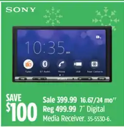 Canadian Tire Sony 7˝ Digital Media Receiver offer