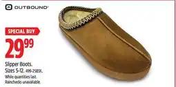 Canadian Tire OUTBOUND Slipper Boots offer