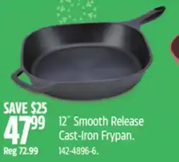 Canadian Tire PADERNO 12˝ Smooth Release Cast-Iron Frypan offer