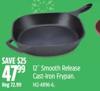 Canadian Tire PADERNO 12˝ Smooth Release Cast-Iron Frypan offer