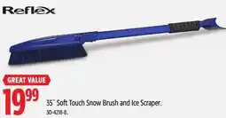 Canadian Tire Reflex 35˝ Soft Touch Snow Brush and Ice Scraper offer