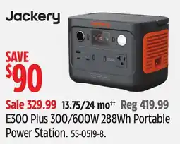 Canadian Tire 600W 288Wh Portable Power Station offer