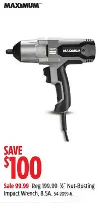 Canadian Tire 1⁄2˝ Nut-Busting Impact Wrench offer