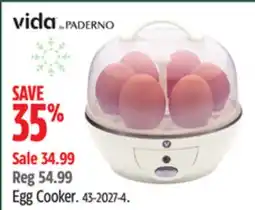 Canadian Tire Vida by PADERNO Egg Cooker offer