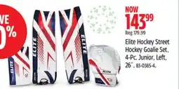 Canadian Tire Elite Hockey Street Hockey Goalie Set, 4-Pc offer