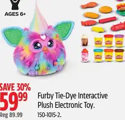 Canadian Tire Furby Tie-Dye Interactive Plush Electronic Toy offer