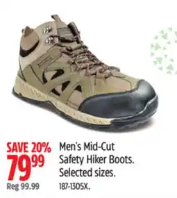 Canadian Tire Altra Safety Hiker Boots offer