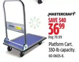Canadian Tire Platform Cart. 330-lb capacity offer