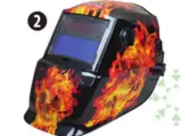 Canadian Tire Auto-Dark Welding Helmet, Flame offer