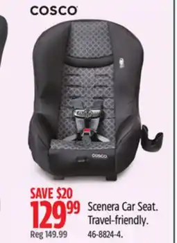 Canadian Tire Cosco Scenera Car Seat. Travel-friendly offer