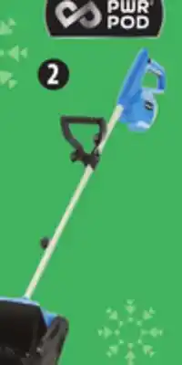 Canadian Tire MASTERCRAFT 20V Snow Shovel, 11 with 5Ah Battery & Charger offer