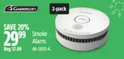 Canadian Tire Garrison Smoke Alarm offer