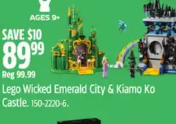 Canadian Tire Lego Wicked Emerald City & Kiamo Ko Castle offer