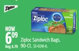 Canadian Tire Ziploc Sandwich Bags53-0218-8 offer