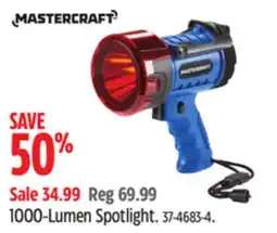 Canadian Tire MASTERCRAFT 1000-Lumen Spotlight offer