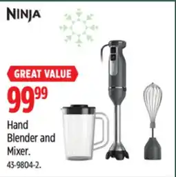 Canadian Tire Ninja Blender and Mixer offer