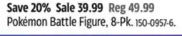 Canadian Tire Pokémon Battle Figure offer