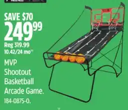 Canadian Tire MVP Shootout Basketball Arcade Game offer