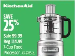 Canadian Tire KitchenAid 7-Cup Food Processor offer