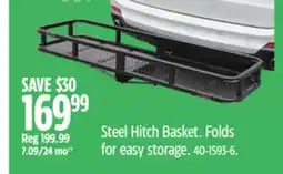 Canadian Tire MotoMaster Steel Hitch Basket offer