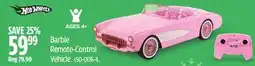 Canadian Tire Hot Wheels Barbie Remote-Control Vehicle offer