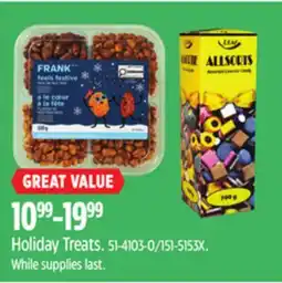 Canadian Tire Holiday Treats offer