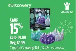 Canadian Tire Discovery Crystal Growing Kit, 12-Pc offer