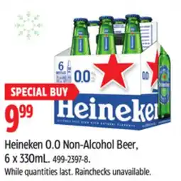 Canadian Tire Heineken 0.0 Non-Alcohol Beer offer