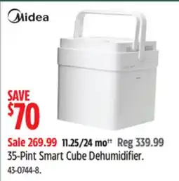 Canadian Tire Midea 35-Pint Smart Cube Dehumidifier offer