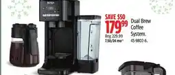 Canadian Tire NINJA Dual Brew Coffee System offer