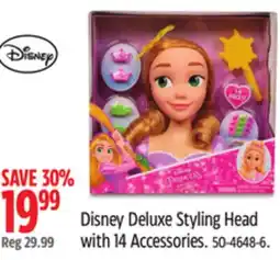 Canadian Tire Disney Deluxe Styling Head with 14 Accessories offer
