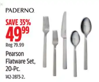Canadian Tire PADERNO Pearson Flatware Set offer