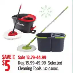 Canadian Tire Vileda Selected Cleaning Tools offer