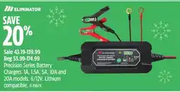 Canadian Tire Precision Series Battery Chargers offer