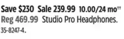 Canadian Tire Beats Studio Pro Headphones offer