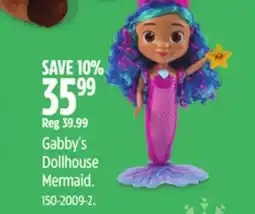 Canadian Tire Gabby's Dollhouse Mermaid offer