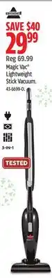 Canadian Tire Magic Vac Lightweight Stick Vacuum offer