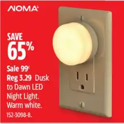 Canadian Tire NOMA Dusk to Dawn LED offer