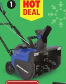 Canadian Tire Mastercraft 2x20V Single-Stage Snowblower offer