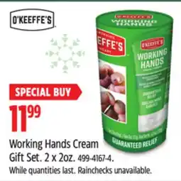 Canadian Tire Working Hands Cream Gift Set. 2 x 2oz offer