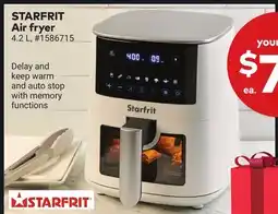 Giant Tiger STARFRIT Air fryer offer