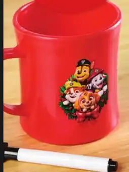 Giant Tiger kids licensed plastic mug offer