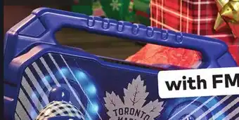 Giant Tiger licensed Bluetooth boombox offer