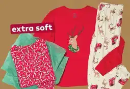 Giant Tiger women's plush PJ jogger set offer