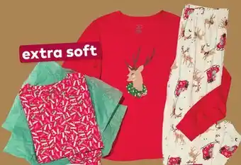 Giant Tiger women's plush PJ jogger set offer